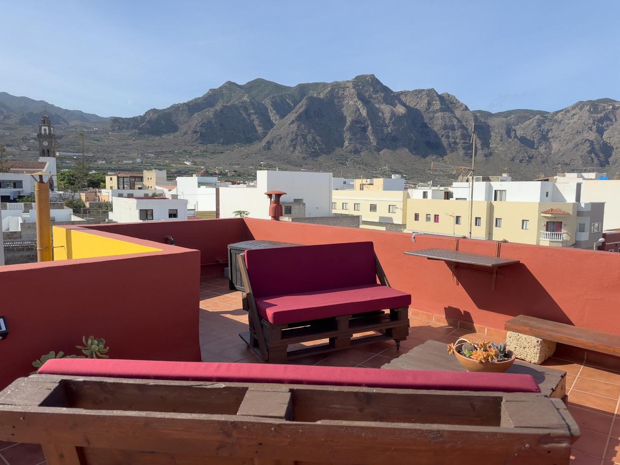 Tenohomes Rustic House With Terrace & Nature Views Buenavista Del Norte Ngoại thất bức ảnh